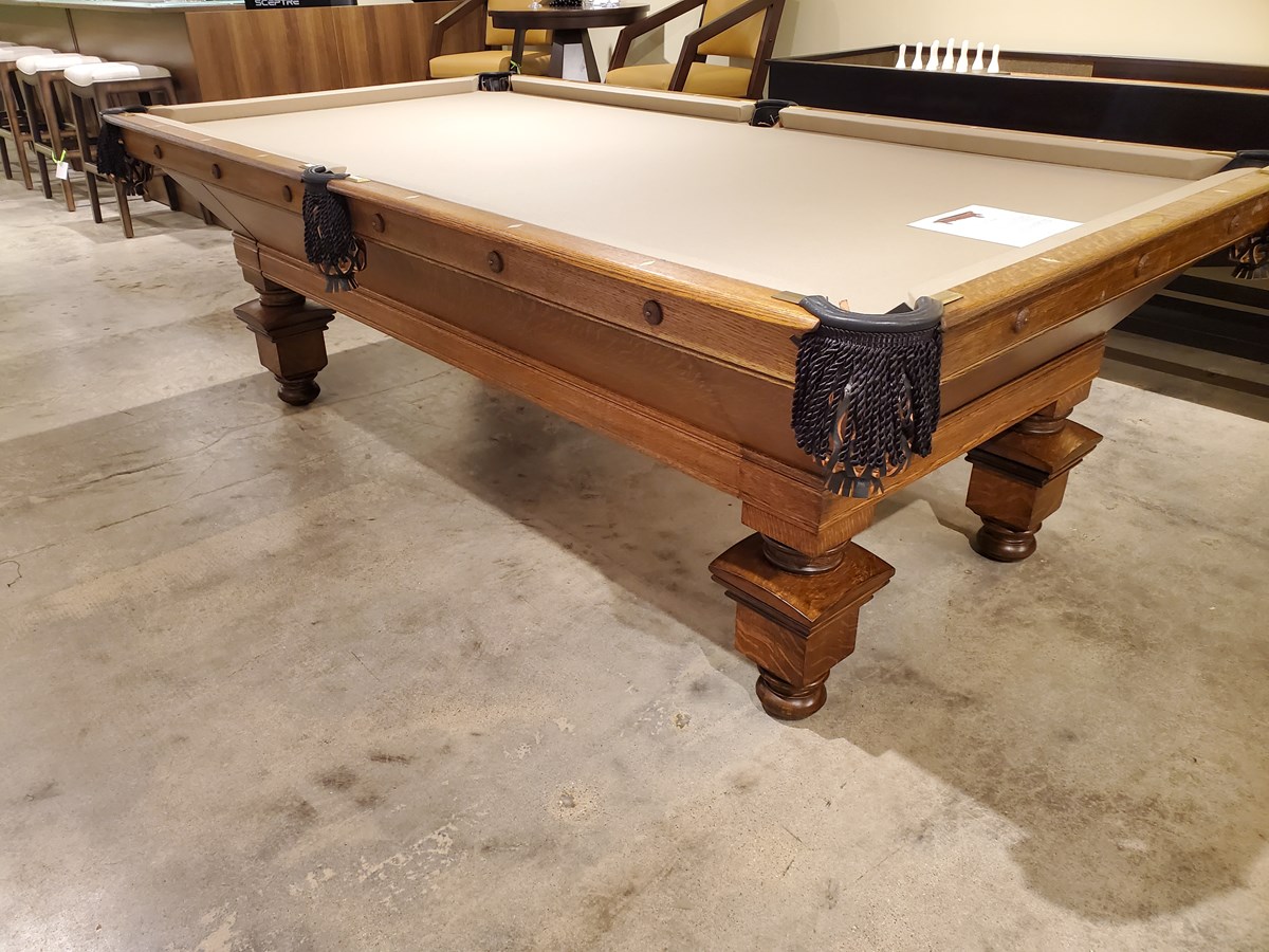 Brunswick 1898 8' Oversize Southern Antique Pool Table